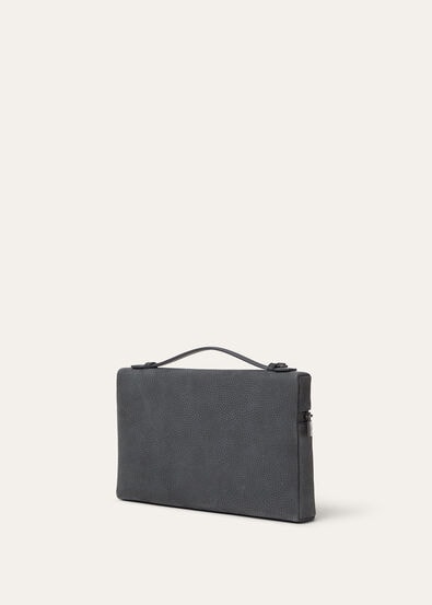 EXTRA POUCH L29 GRAINED NUBUCK/ROUNDED LEATHER