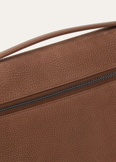EXTRA POUCH L29 GRAINED NUBUCK/ROUNDED LEATHER