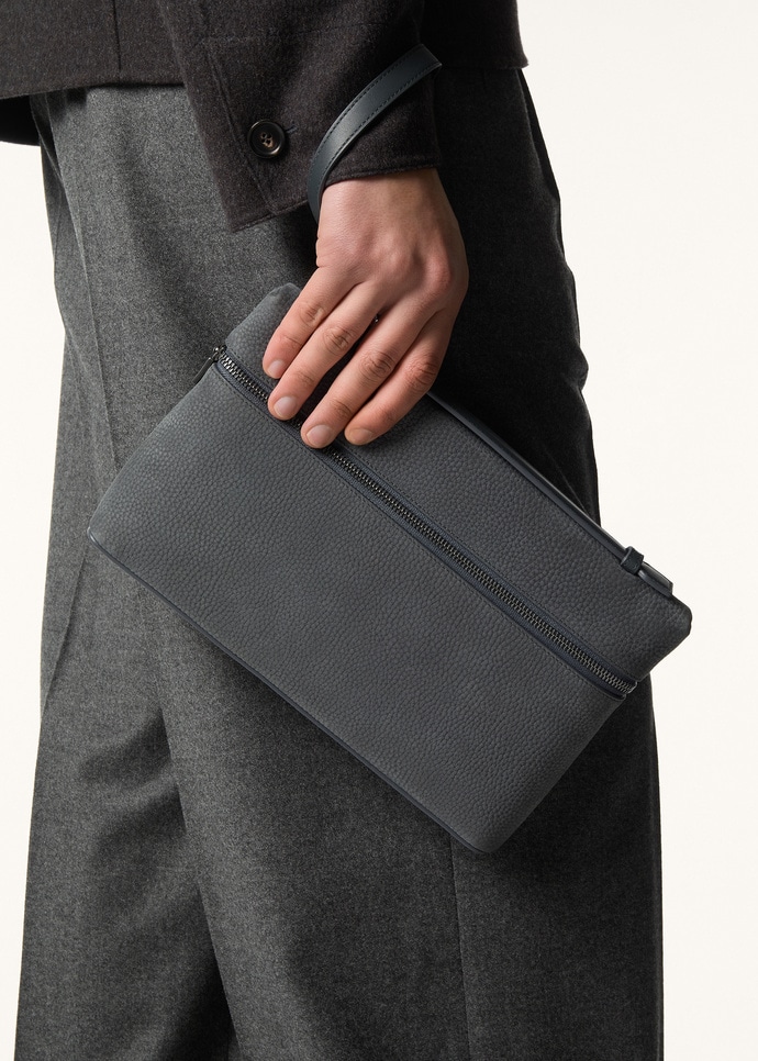 EXTRA POUCH L29 GRAINED NUBUCK/ROUNDED LEATHER_FAP4796_706F_NR_2