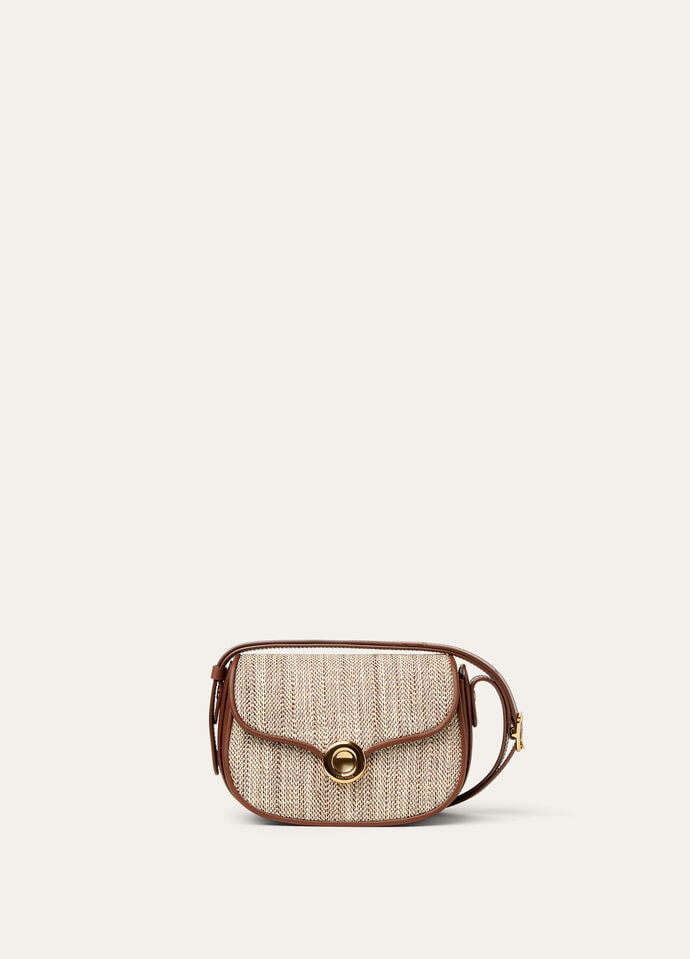 GHIERA MINI SILK LINEN CHEVRON/ROUNDED LTH_FAP4806_F6WF_NR_2