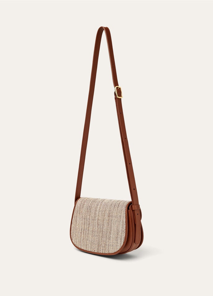 GHIERA MINI SILK LINEN CHEVRON/ROUNDED LTH_FAP4806_F6WF_NR_3