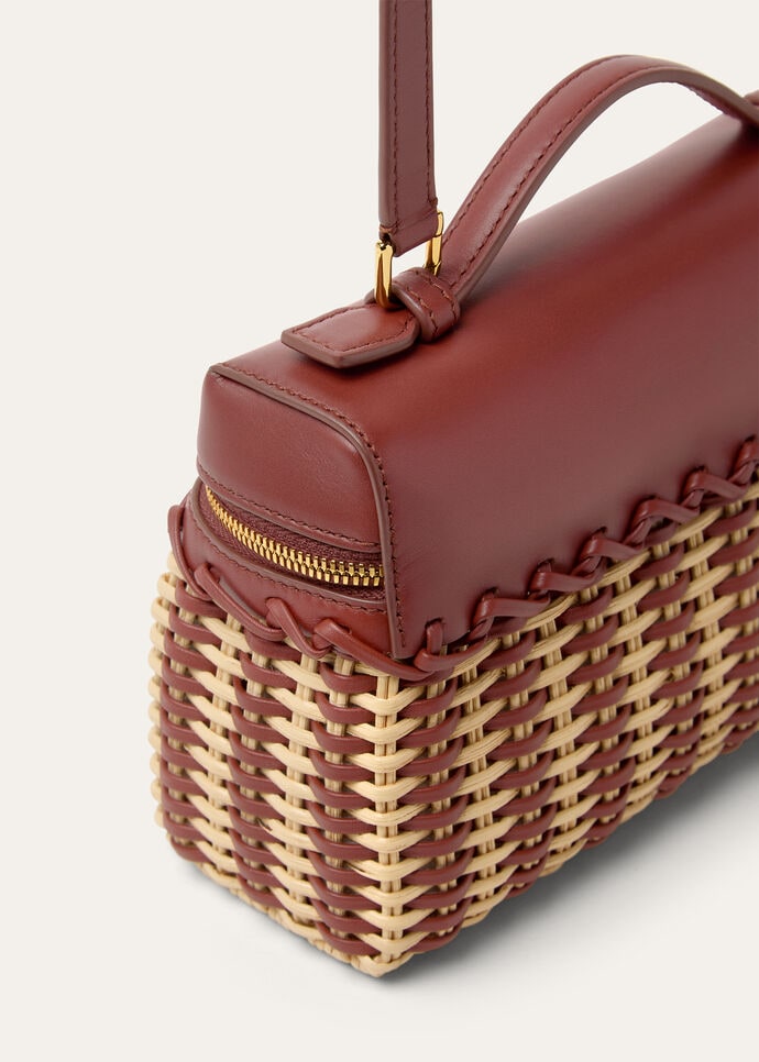 EXTRA POCKET L19 EW BRAIDED WICKER/ROUNDED LEATHER_FAP4810_B4K8_NR_4