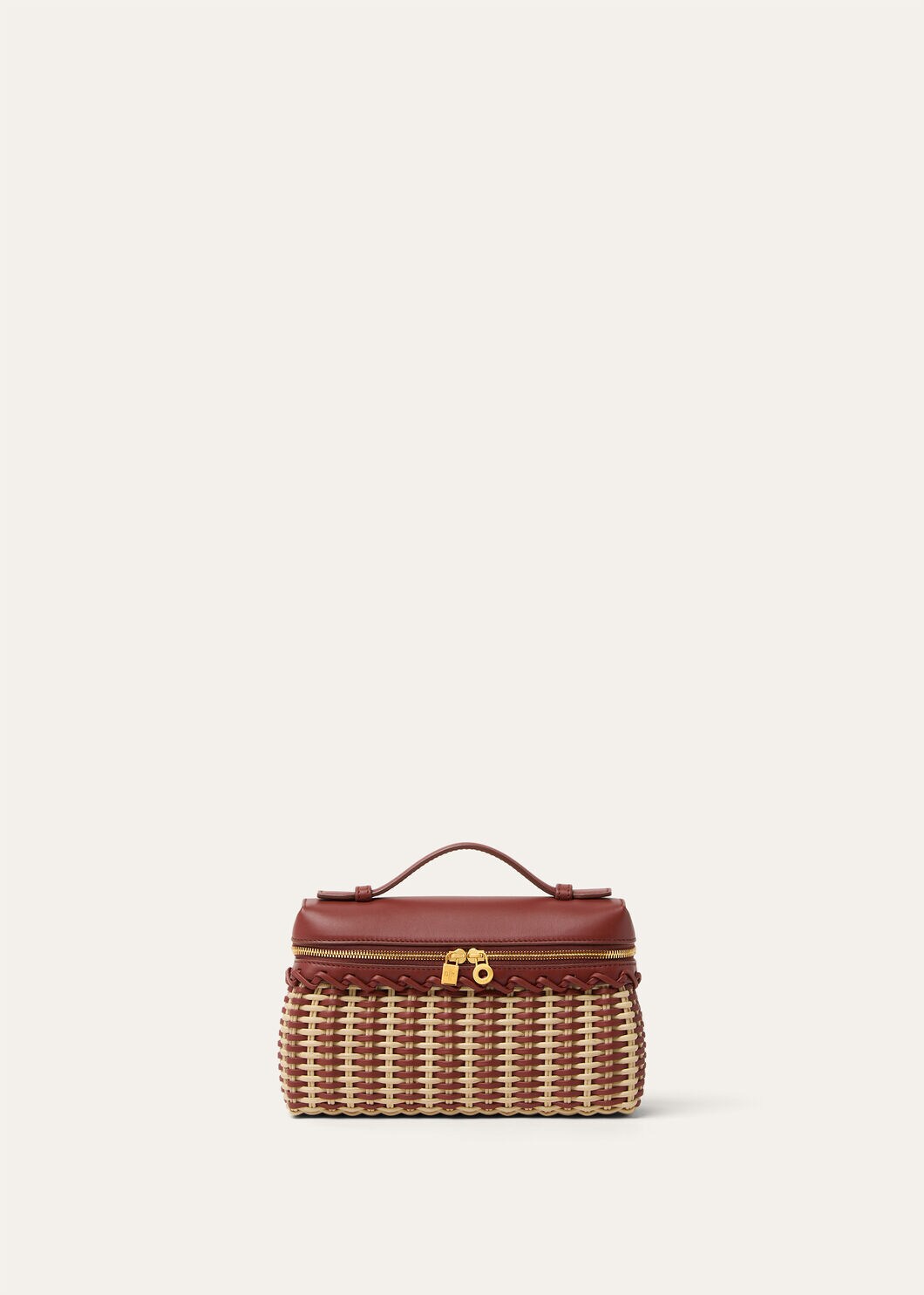 EXTRA POCKET L19 EW BRAIDED WICKER/ROUNDED LEATHER