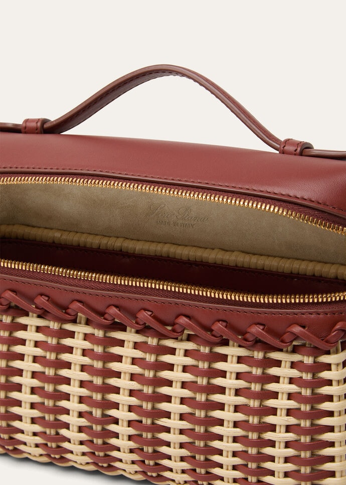 EXTRA POCKET L19 EW BRAIDED WICKER/ROUNDED LEATHER_FAP4810_B4K8_NR_3