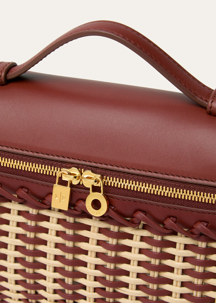 EXTRA POCKET L19 EW BRAIDED WICKER/ROUNDED LEATHER_FAP4810_B4K8_NR_6