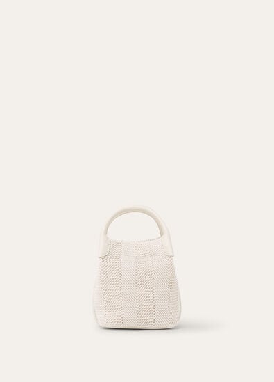 BALE MICRO BEACH CROCHET/ROUNDED LEATHER LS