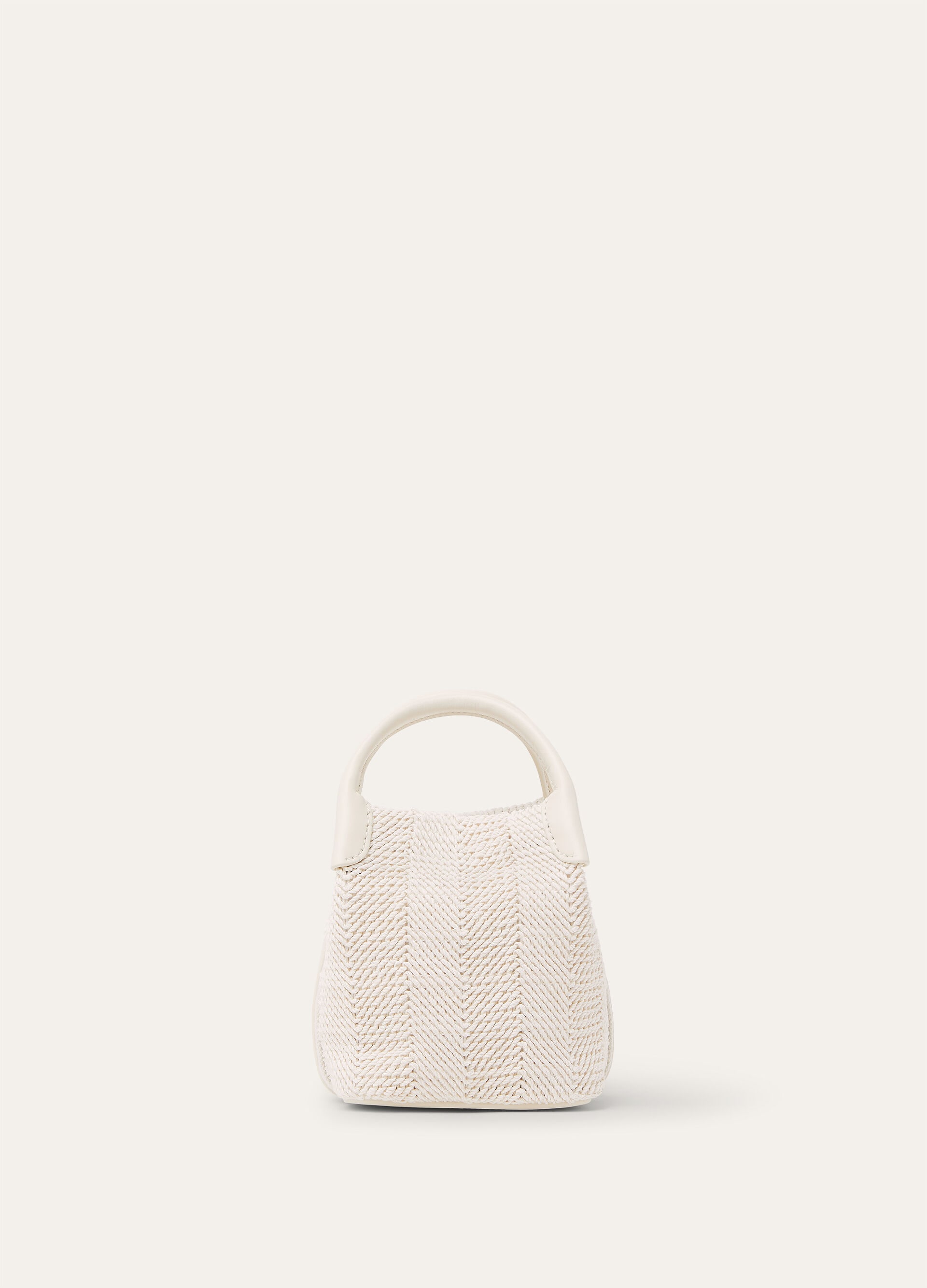 BALE MICRO BEACH CROCHET/ROUNDED LEATHER LS