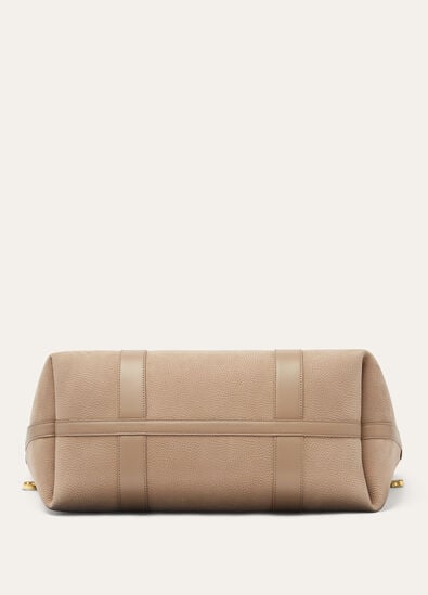 GHIERA SHOPPER LARGE GRAINED NUBUCK/ROUNDED LTH