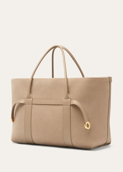 GHIERA SHOPPER LARGE GRAINED NUBUCK/ROUNDED LTH