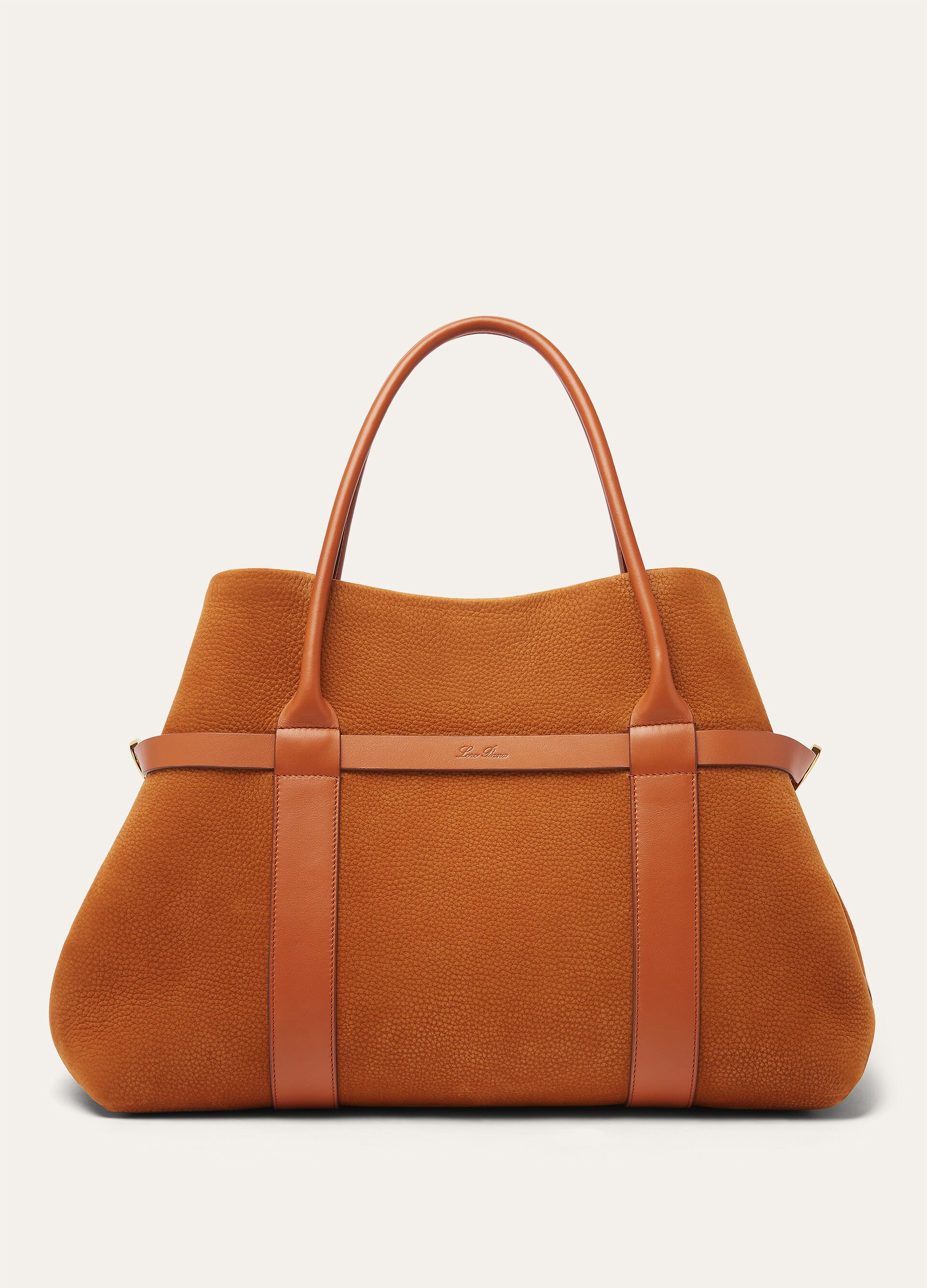 GHIERA SHOPPER LARGE GRAINED NUBUCK/ROUNDED LTH