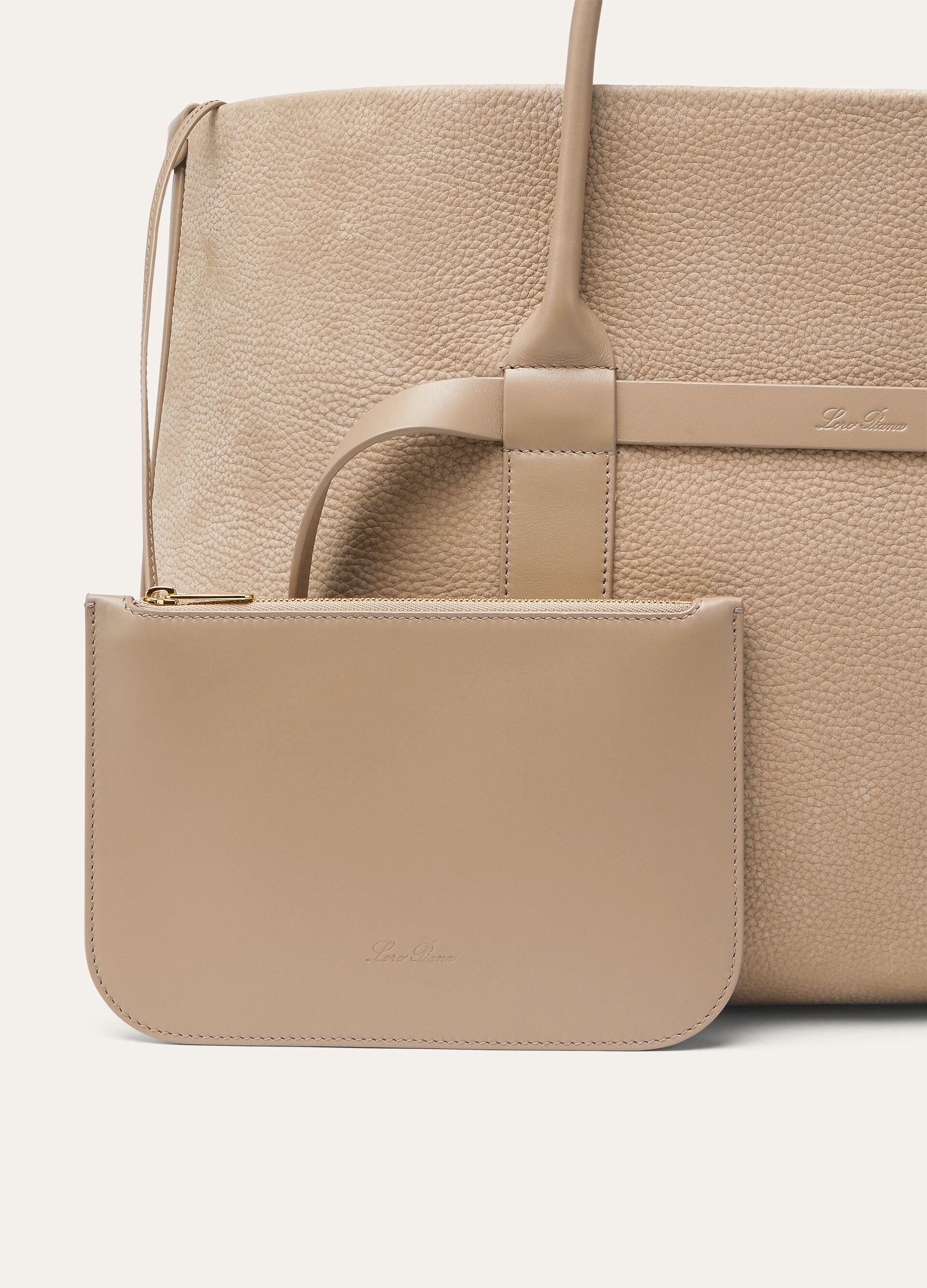 GHIERA SHOPPER LARGE GRAINED NUBUCK/ROUNDED LTH