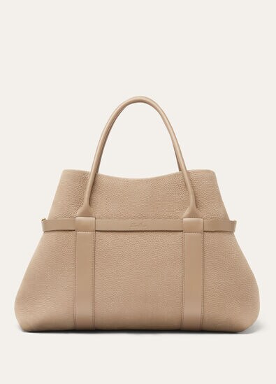 GHIERA SHOPPER LARGE GRAINED NUBUCK/ROUNDED LTH