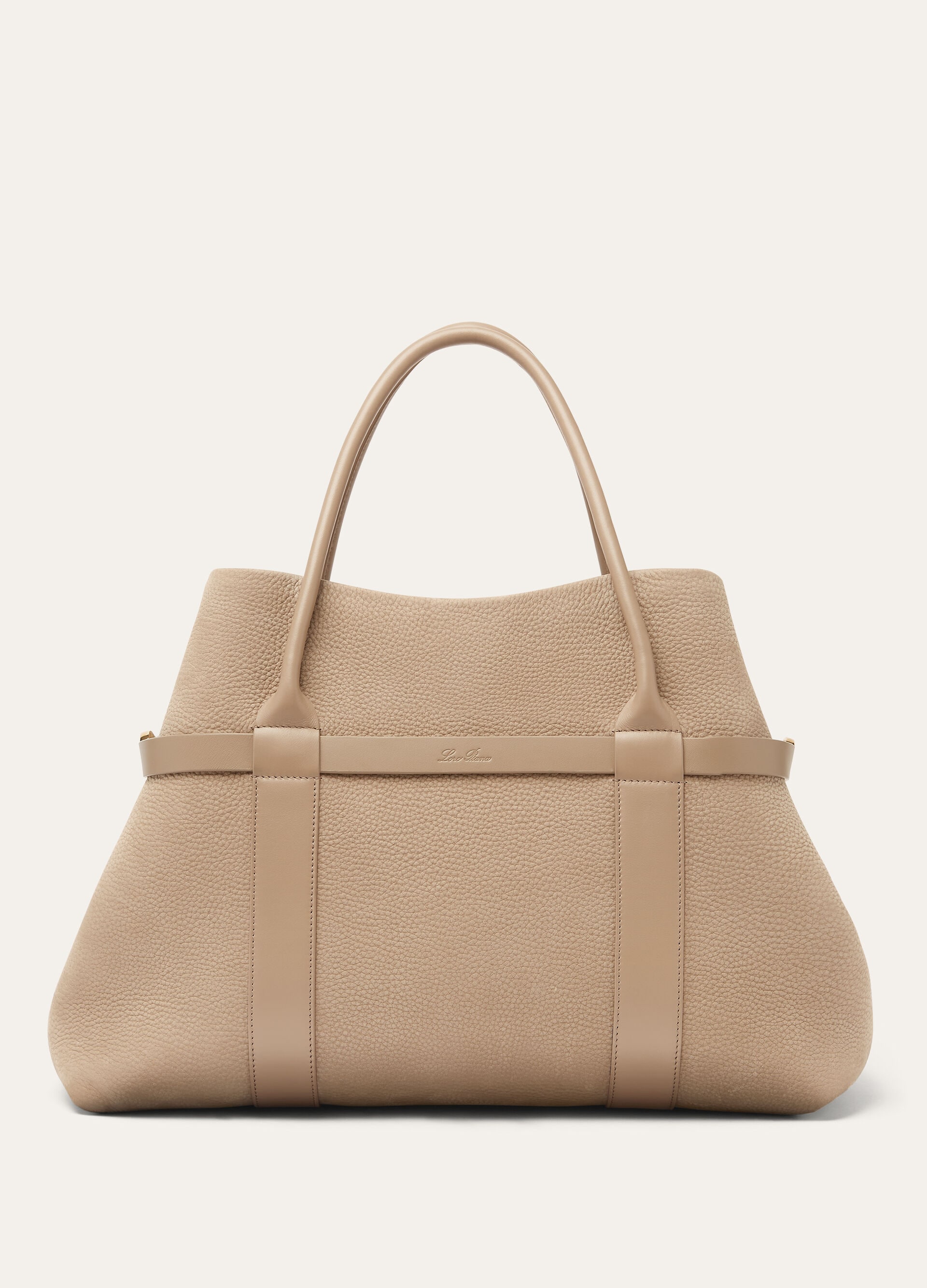 GHIERA SHOPPER LARGE GRAINED NUBUCK/ROUNDED LTH