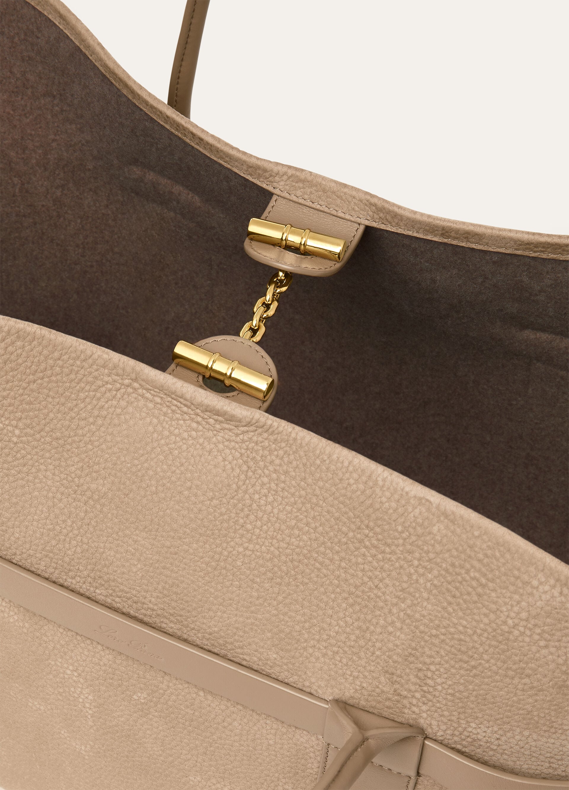 GHIERA SHOPPER LARGE GRAINED NUBUCK/ROUNDED LTH