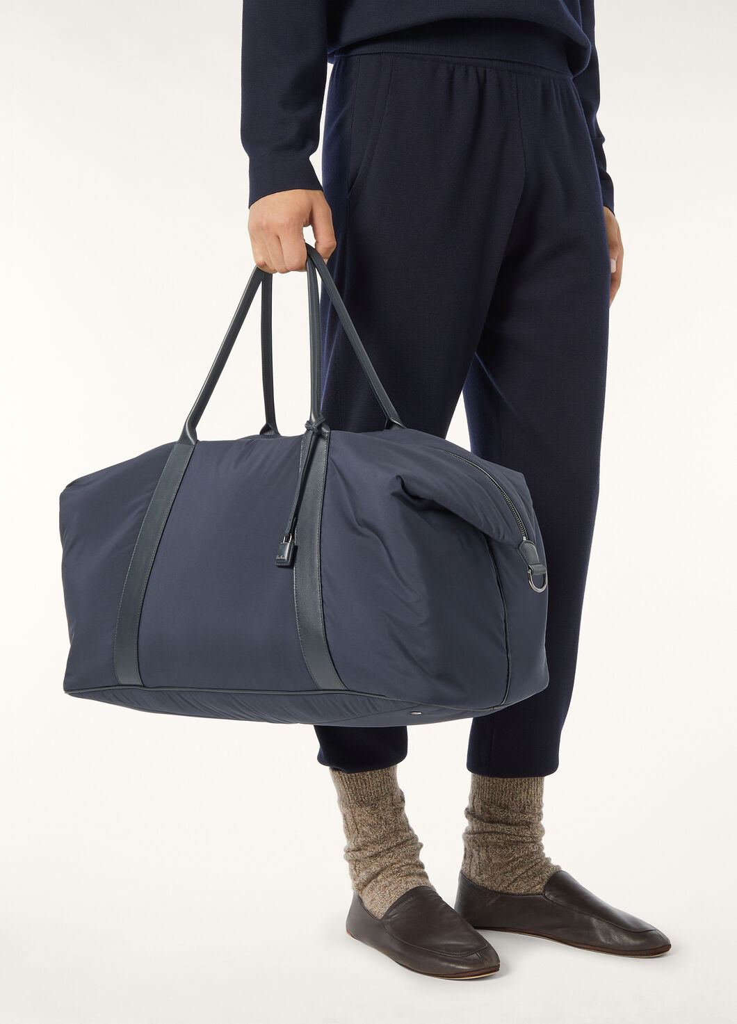 WIND DUFFLE WIND/ROUNDED LEATHER_FAP4828_W1F0_NR_1