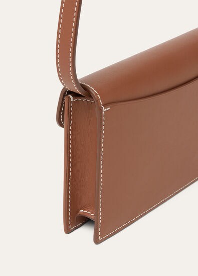 EXTRA POCHETTE NAT CANVAS/ROUNDED LEATHER