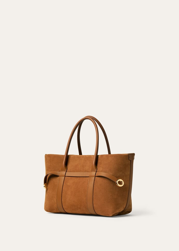 GHIERA SHOPPER SMALL GRAINED NUBUCK RNDD LTHR_FAP4831_B4XM_NR_4