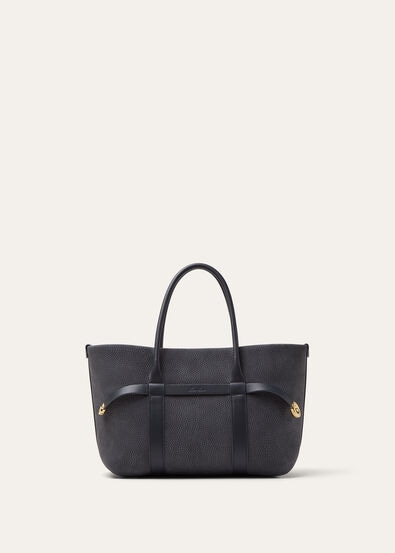 GHIERA SHOPPER SMALL GRAINED NUBUCK RNDD LTHR