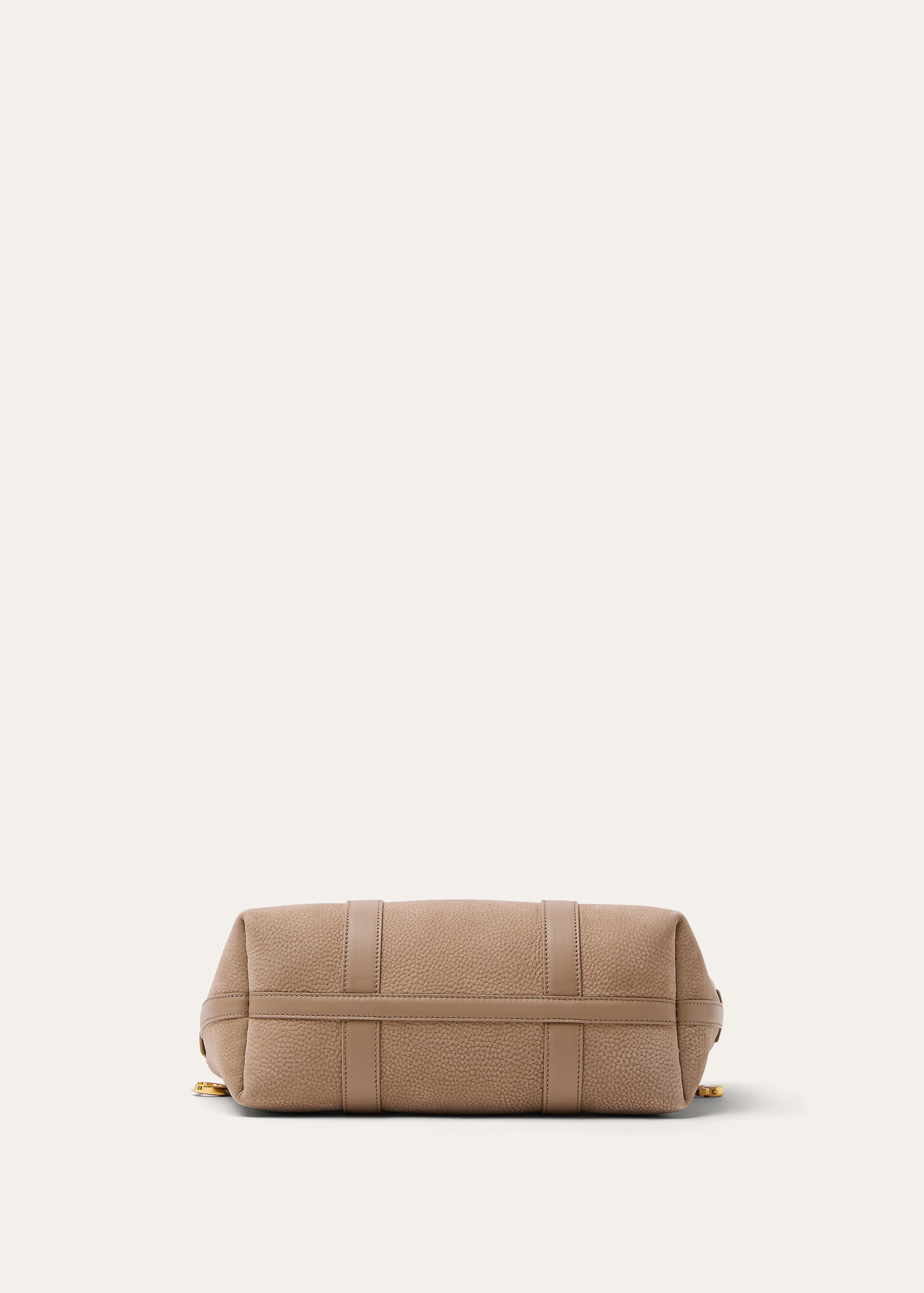 GHIERA SHOPPER SMALL GRAINED NUBUCK/RNDD LTHR