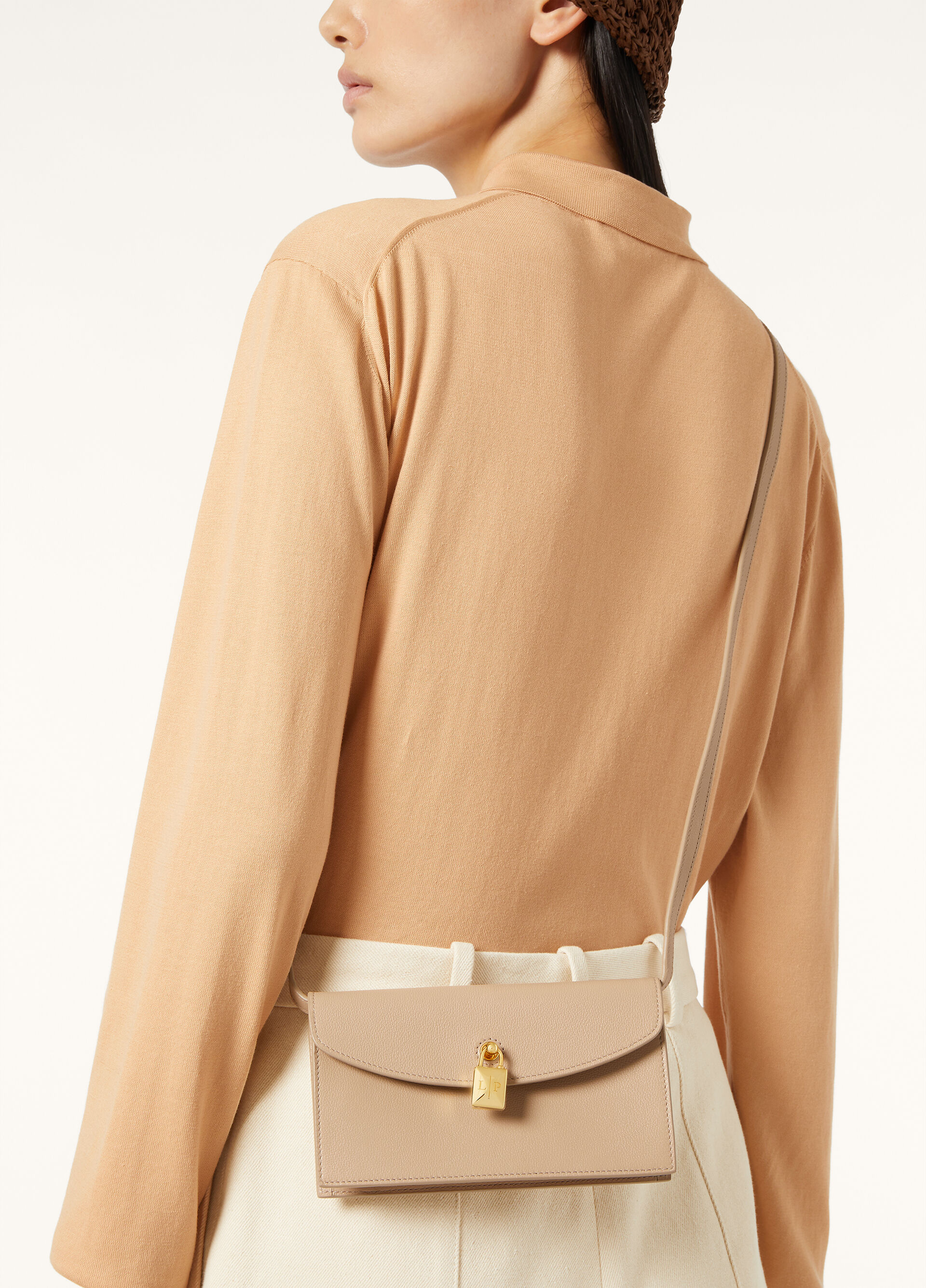EXTRA POCHETTE LINEN CALF