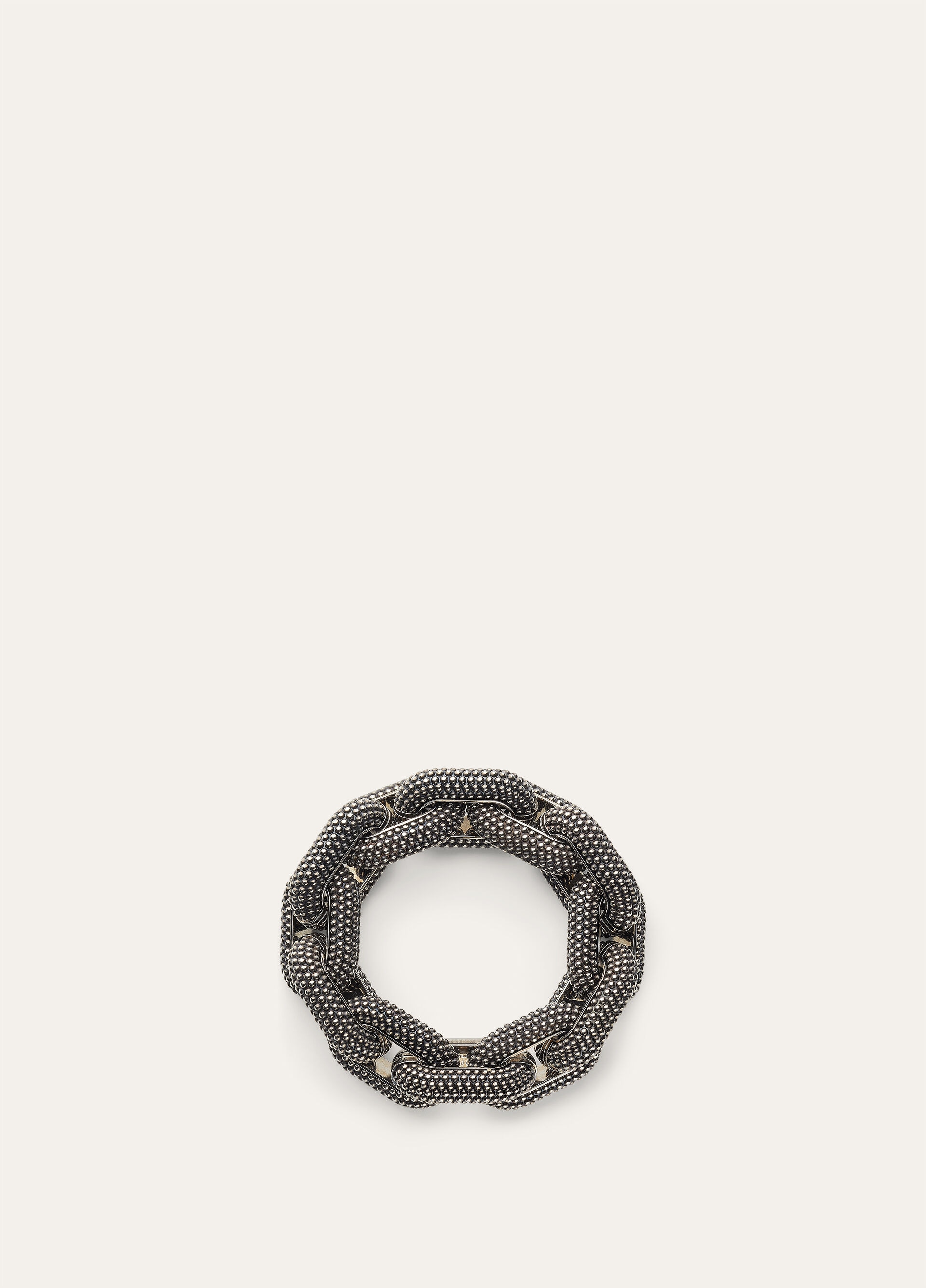 BUBBLE CHAIN BRACELET BRASS