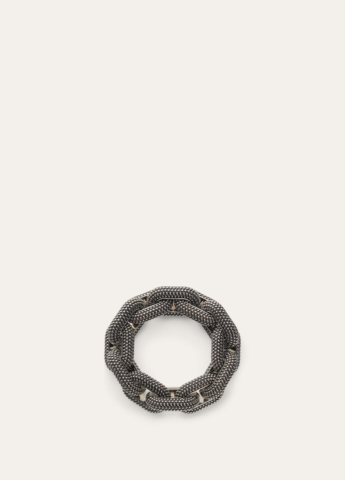 BUBBLE CHAIN BRACELET BRASS_FAP4864_M0V4_NR_5