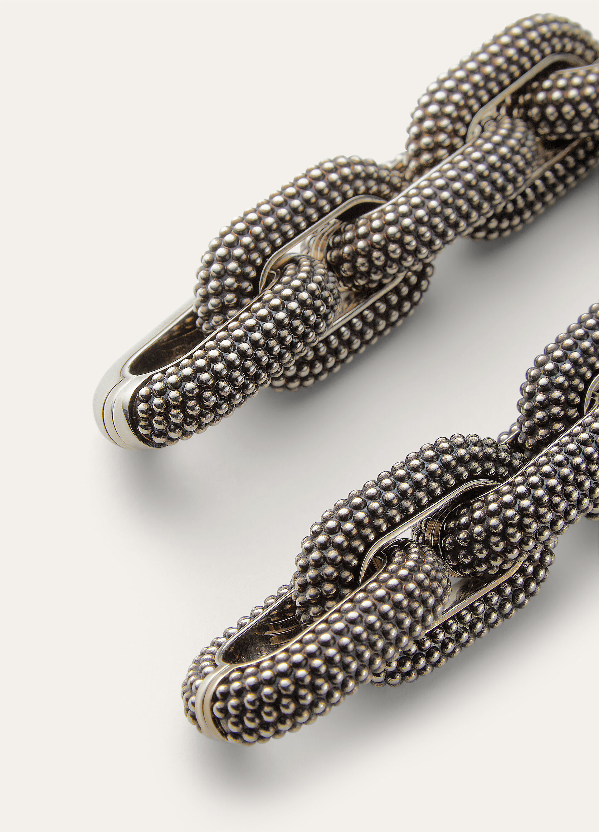 BUBBLE CHAIN BRACELET BRASS