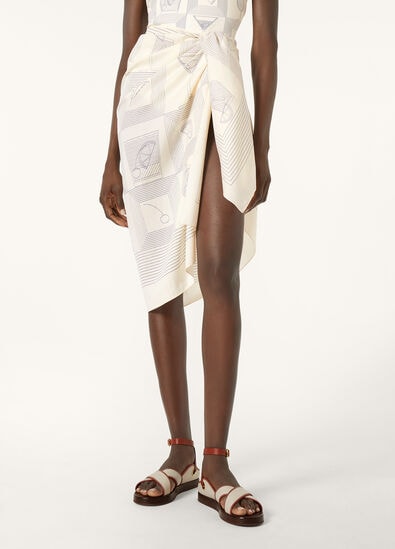 LORO PIANA APERITIVO SMALL PAREO COTTON