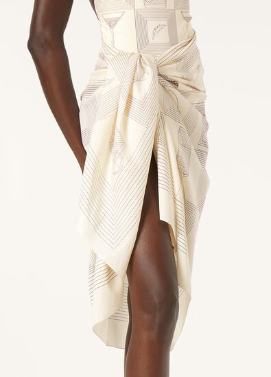 LORO PIANA APERITIVO SMALL PAREO COTTON