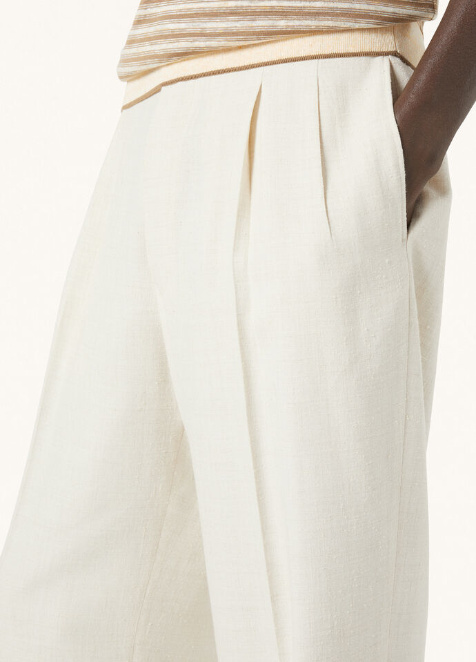 JOETSU TROUSERS TWEED CANVAS_FAP4902_A0K5_2