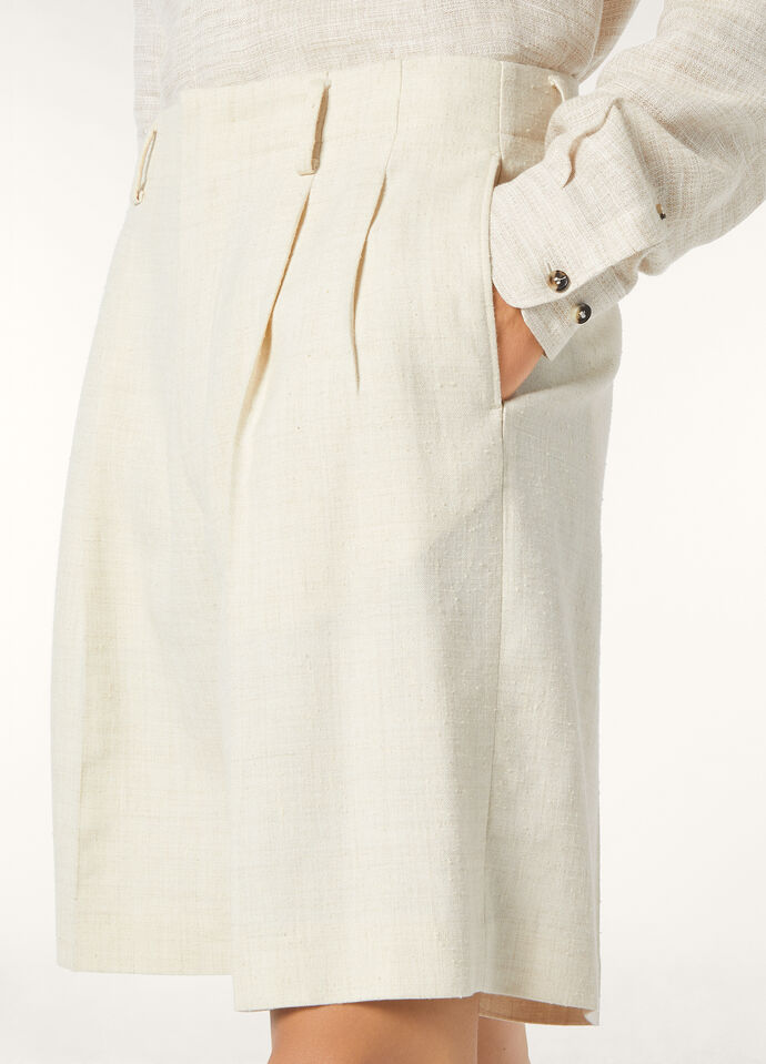JOETSU BERMUDA TWEED CANVAS_FAP4903_A0K5_58_2