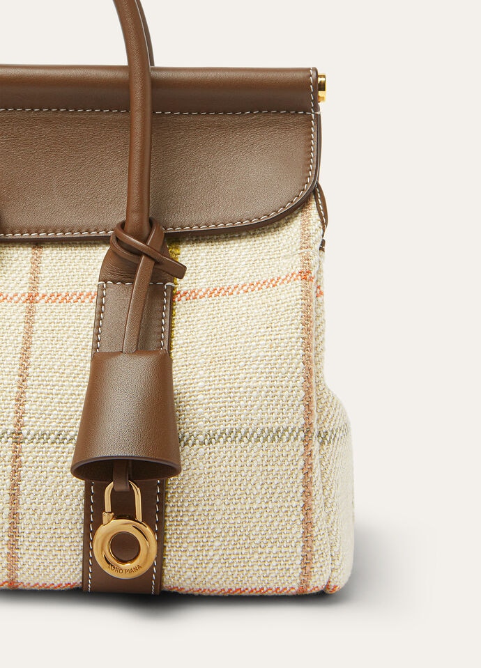 LOOM L25 BELT LINEN JACQ/ROUNDED LEATHER_FAP4934_F6IG_NR_6