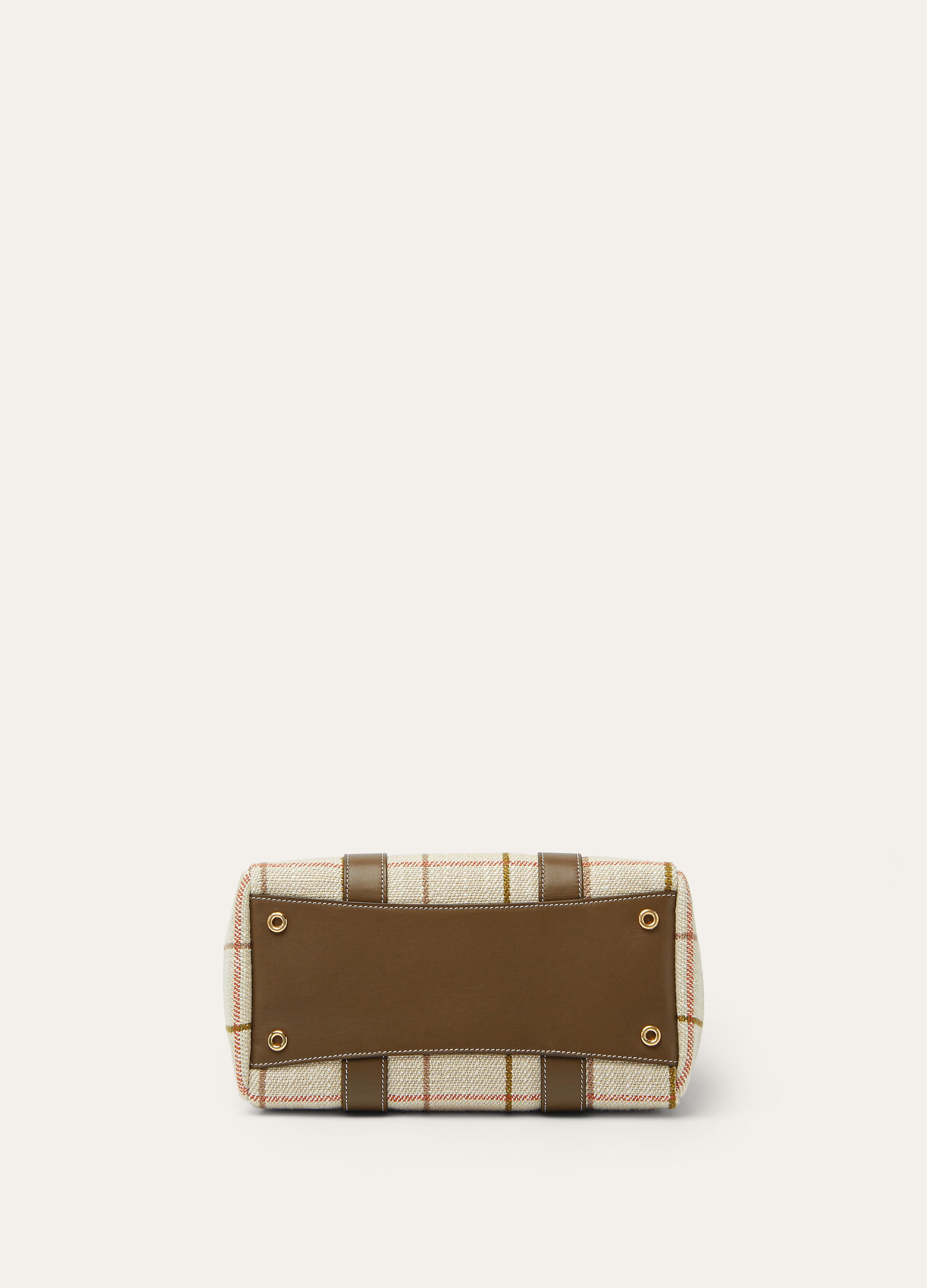LOOM L25 BELT LINEN JACQ/ROUNDED LEATHER