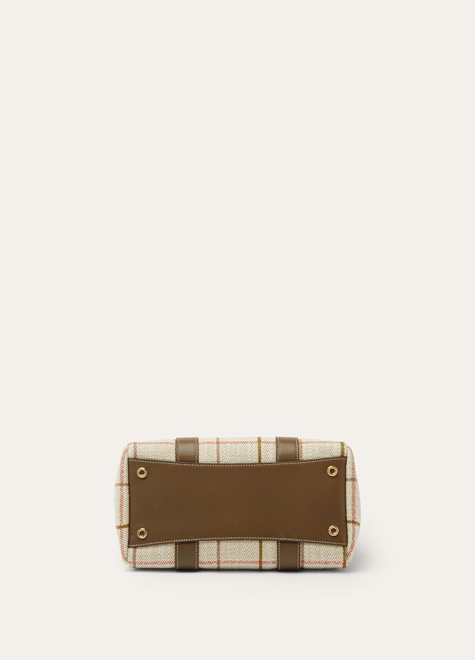 LOOM L25 BELT LINEN JACQ/ROUNDED LEATHER_FAP4934_F6IG_NR_5