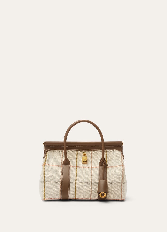 LOOM L25 BELT LINEN JACQ/ROUNDED LEATHER_FAP4934_F6IG_NR_9