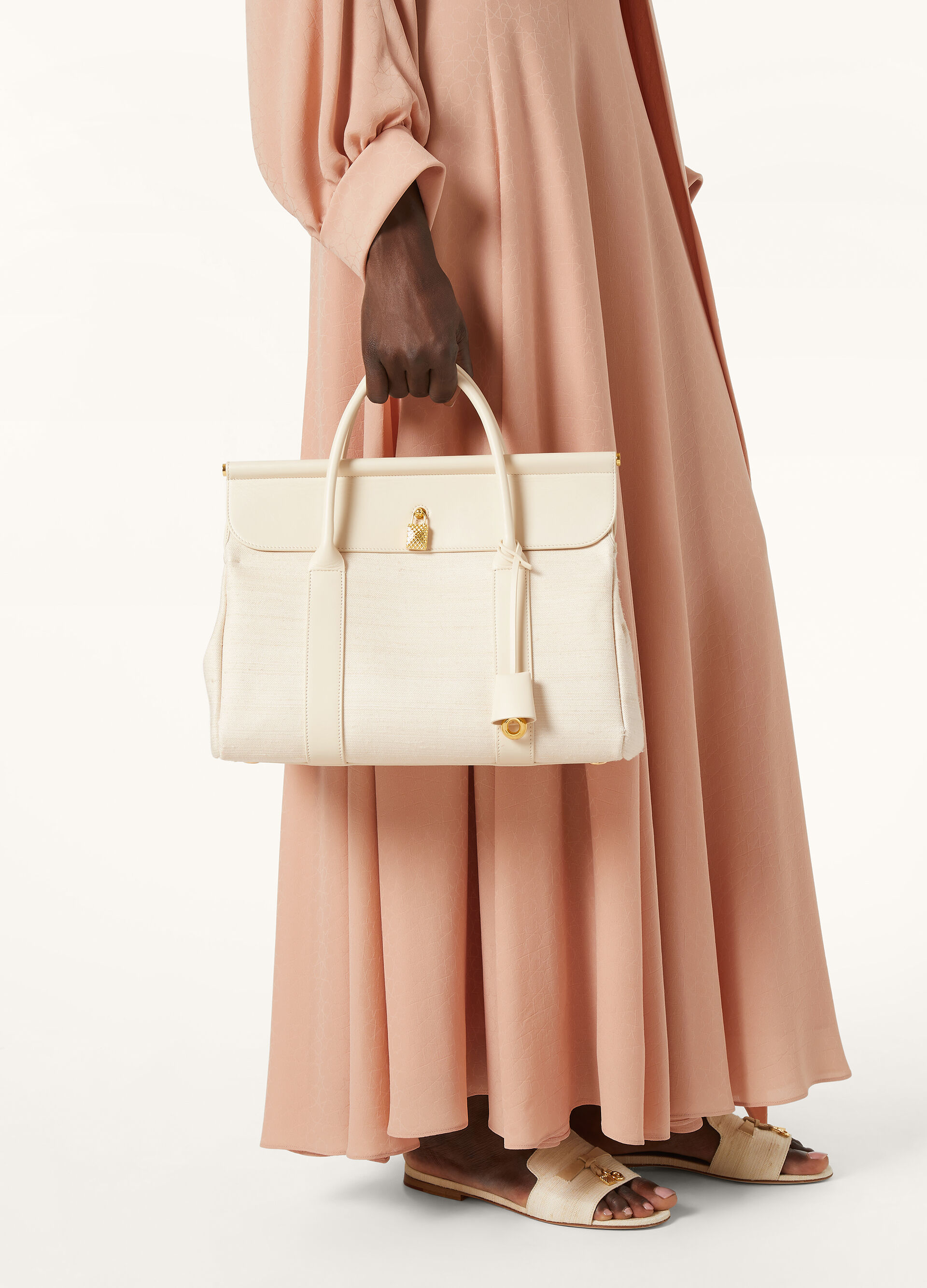 LOOM L32 SHINY TUSSAH/ROUNDED LEATHER