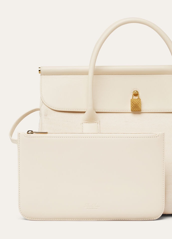 LOOM L32 SHINY TUSSAH/ROUNDED LEATHER_FAP4952_B5AN_NR_8