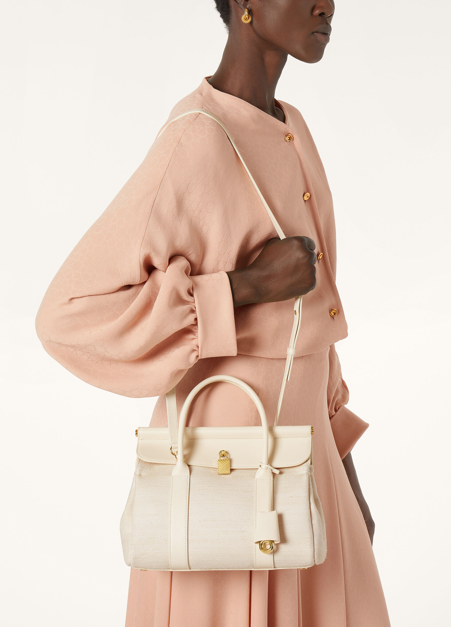 LOOM L25 SHINY TUSSAH/ROUNDED LEATHER