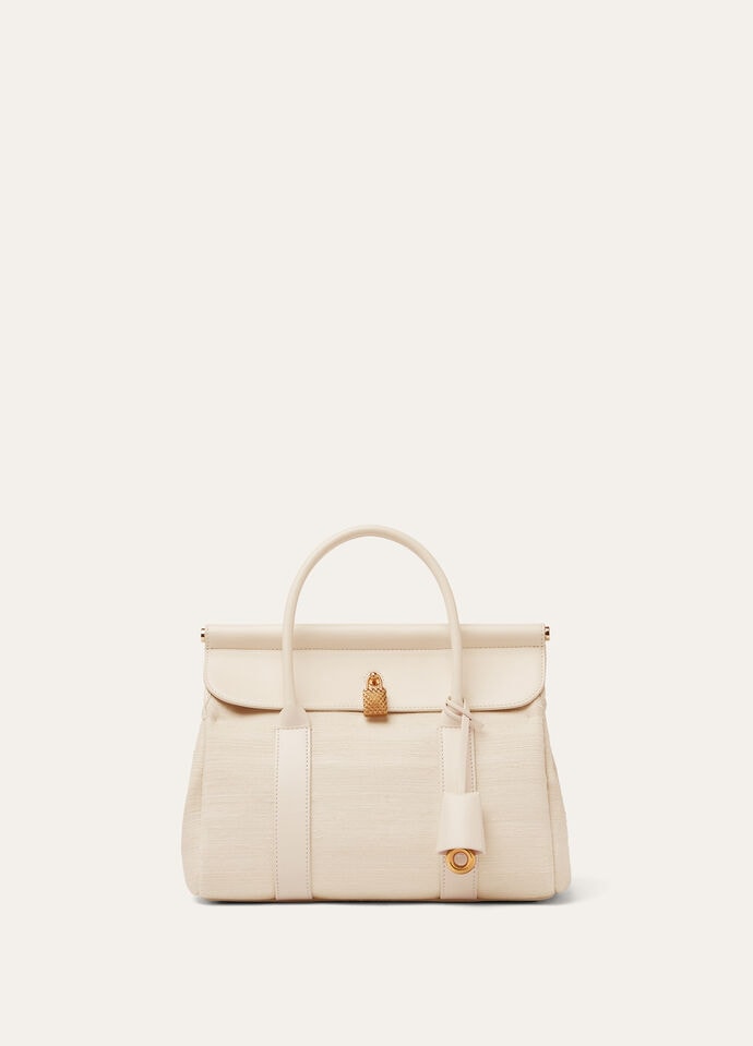 LOOM L25 SHINY TUSSAH/ROUNDED LEATHER_FAP4953_B5AN_NR_3