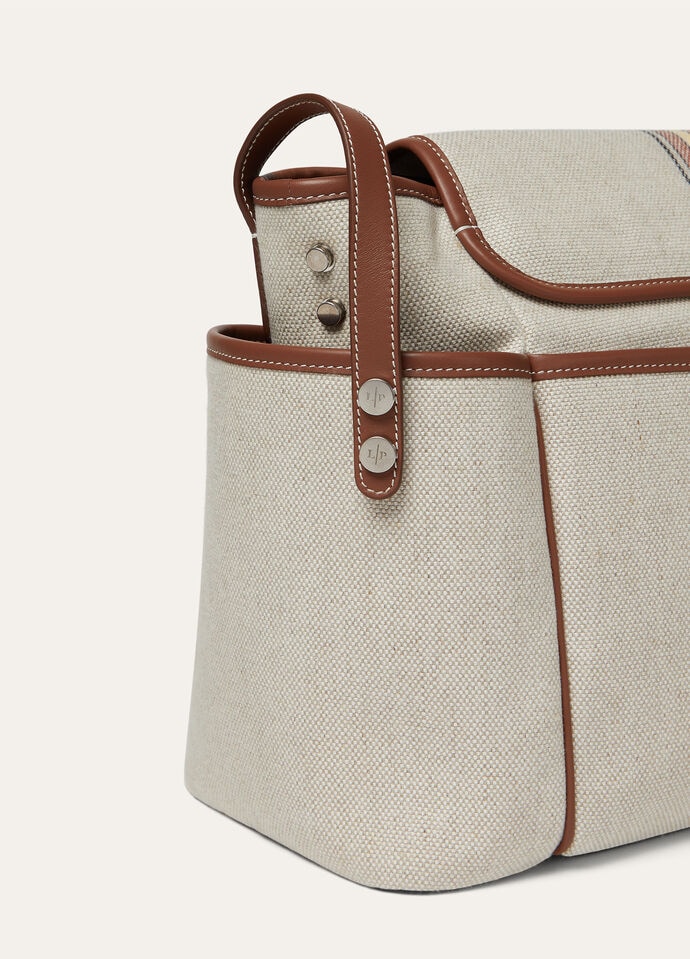CHANGING BAG NAT.CANVAS SUITCASE STRP/ROUNDED LTH_FAP5051_F6WN_NR_3
