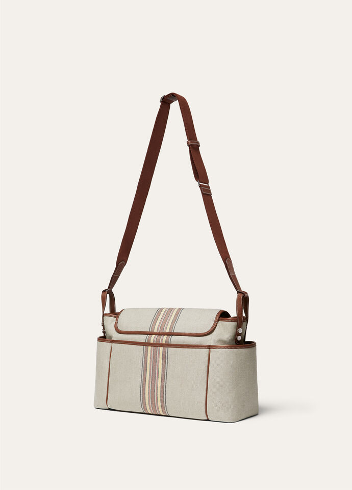 CHANGING BAG NAT.CANVAS SUITCASE STRP/ROUNDED LTH_FAP5051_F6WN_NR_2