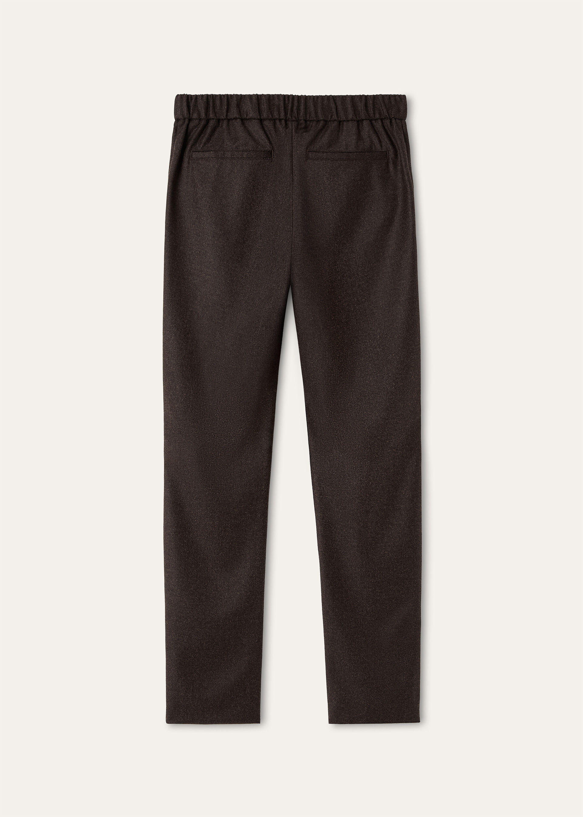 LEISURE CITY TROUSERS WOOL CASH FLANNEL