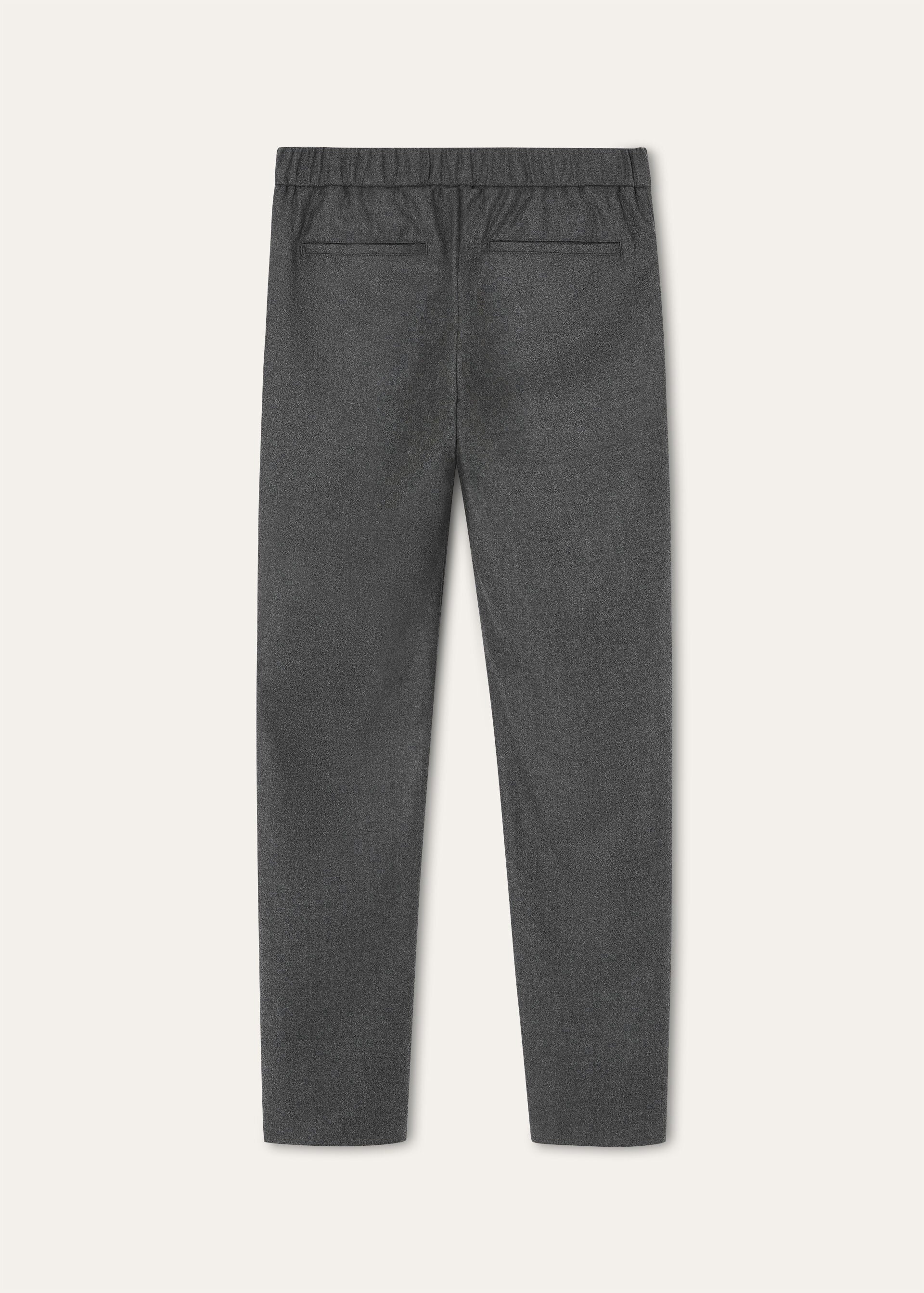 LEISURE CITY TROUSERS WOOL CASH FLANNEL
