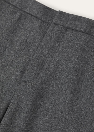 LEISURE CITY TROUSERS WOOL CASH FLANNEL