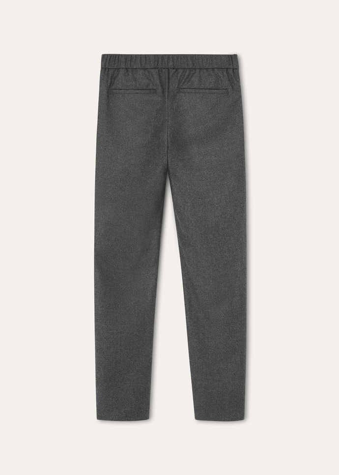 Leisure City Pants Virgin Wool, Cashmere London Smoke