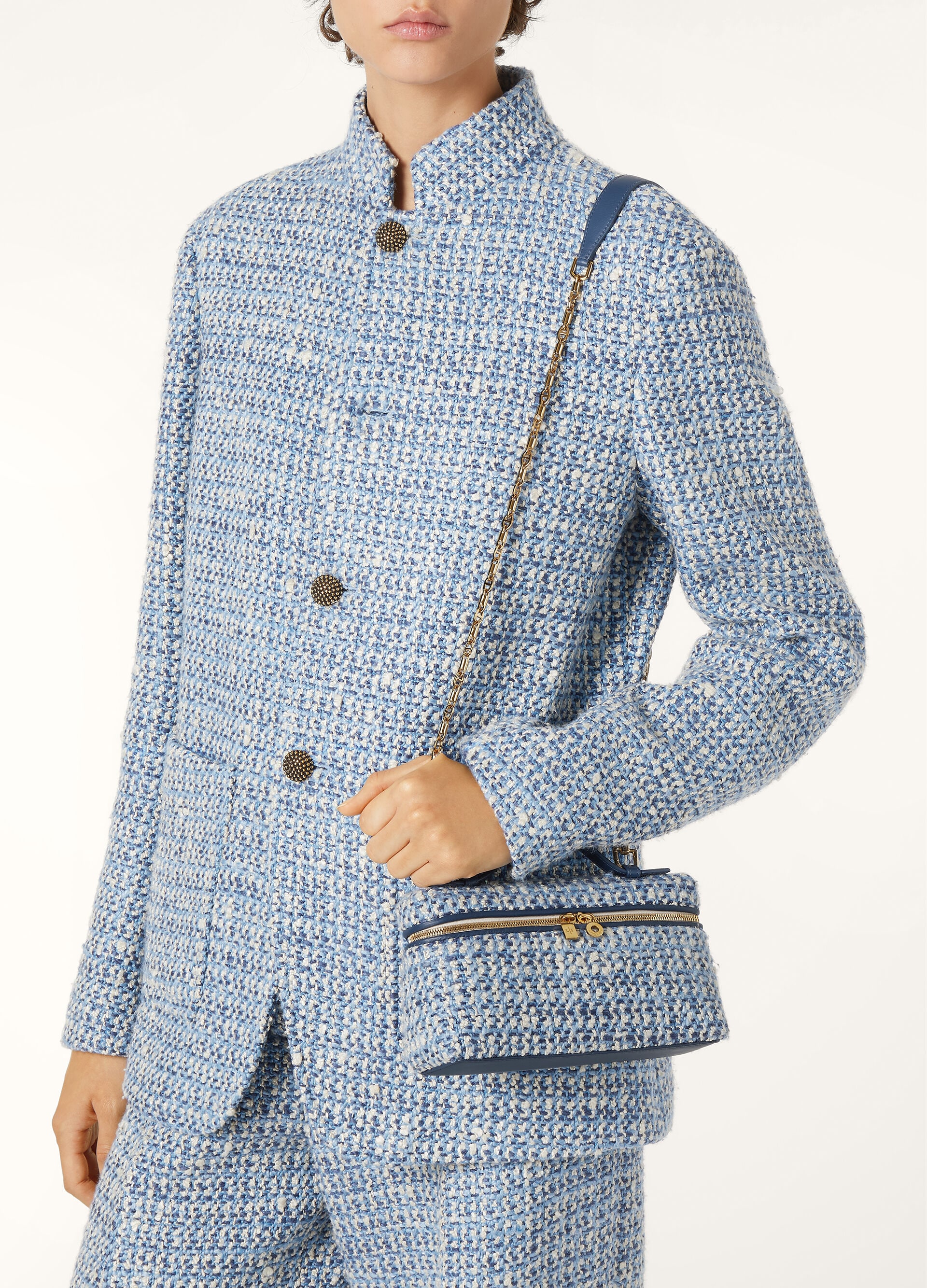 EXTRA POCKET L19 MY SUMMER TWEED TNDR CLF CH LS