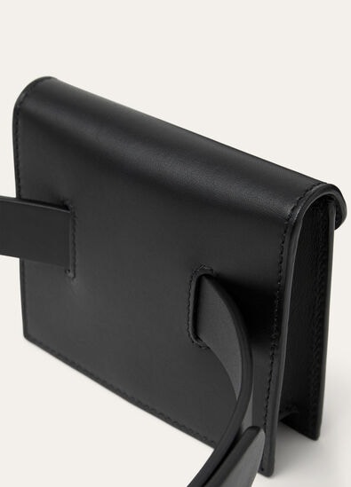 EXTRA POCHETTE BELT ROUNDED LEATHER