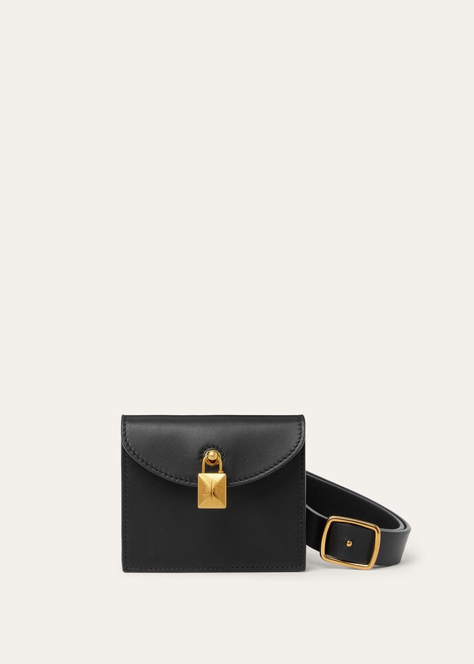 EXTRA POCHETTE BELT ROUNDED LEATHER_FAP5142_804L_2