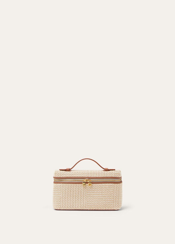 EXTRA POCKET L19 RUSTIC COTTON/ROUNDED LEATHER_FAP5165_B5DP_NR_2