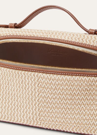 EXTRA POCKET L19 RUSTIC COTTON/ROUNDED LEATHER